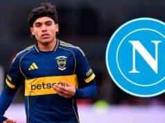 Zeballos concordou com o Napoli e o Boca aguarda uma oferta para confirmar sua saída