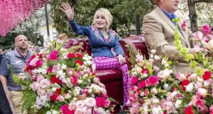 There will never be another human like Dolly Parton — or a theme park like Dollywood A giant eagle sculpture.