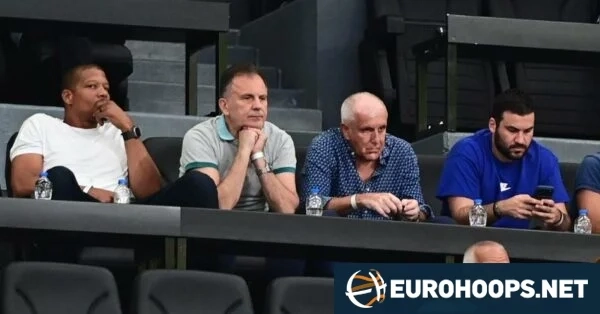 Seleção Nacional: Obradovic e Batiste assistiram ao amistoso contra o Chipre Seleção Nacional: Obradovic e Batiste assistiram ao amistoso contra o Chipre