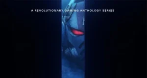 A série animada Warhammer 40.000 está chegando ao Prime Video, com Henry Cavill a bordo como produtor executivo a promo poster for a sci-fi animation series