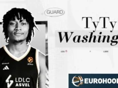 Villeurbanne: Trouxe Ty Ty Washington da NBA, também trouxe Dosu-Giove Βιλερμπάν: Έφερε τον Τάι Τάι Ουάσινγκτον από το NBA, πήρε και Ντοσού-Γιοβό