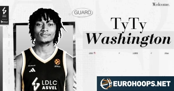 Villeurbanne: Trouxe Ty Ty Washington da NBA, também trouxe Dosu-Giove Villeurbanne: Trouxe Ty Ty Washington da NBA, também trouxe Dosu-Giove