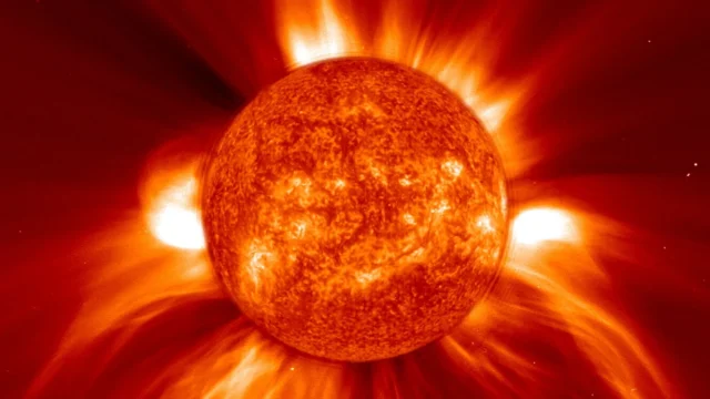 Como uma enorme frota de 17 naves espaciais descobriu algo surpreendente sobre as explosões solares