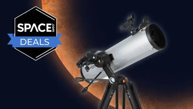 Nossa escolha como um dos telescópios mais baratos está agora disponível com um desconto de 17% – esta oferta de telescópio valerá rapidamente a pena Nossa escolha como um dos telescópios mais baratos está agora disponível com um desconto de 17% – esta oferta de telescópio valerá rapidamente a pena