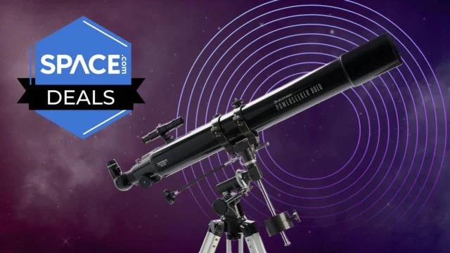 Com um desconto de 25%, este telescópio Celestron para iniciantes aproxima o eclipse lunar Com um desconto de 25%, este telescópio Celestron para iniciantes aproxima o eclipse lunar