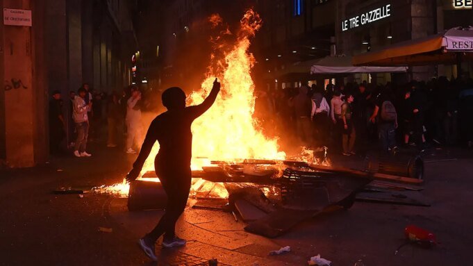 Meloni apoia a aplicação da lei após os violentos protestos na Itália que atingiram Milão
