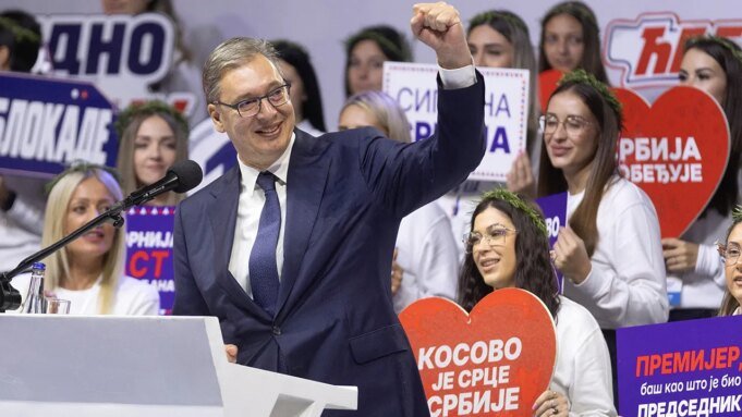 O movimento liderado por estudantes está colocando à prova o líder de longa data da Sérvia em eleições importantes O movimento liderado por estudantes está colocando à prova o líder de longa data da Sérvia em eleições importantes