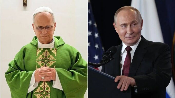 Papa Leão chama Putin de sua cama de hospital e pede cessar-fogo na Ucrânia Papa Leão chama Putin de sua cama de hospital e pede cessar-fogo na Ucrânia