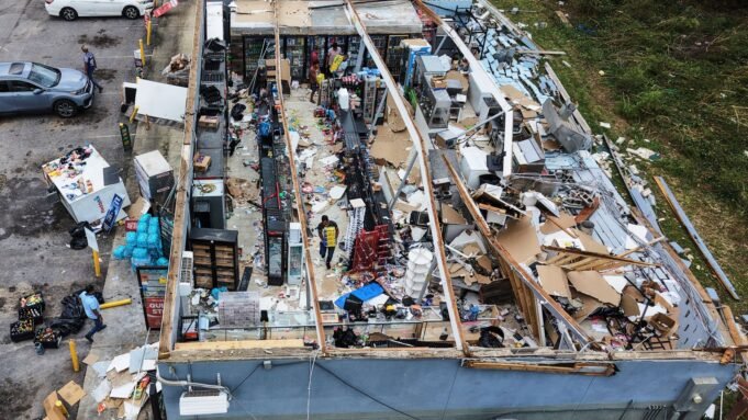 Quatro mortos quando o furacão Isaiah atinge os EUA – enquanto o México se prepara para uma grande tempestade | Notícias dos EUA