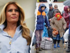 Um cessar-fogo mediado por Melania Trump entra em vigor em Oleshki, Ucrânia
