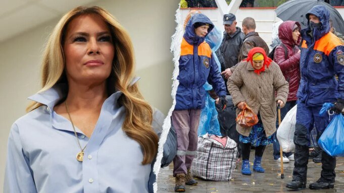 Um cessar-fogo mediado por Melania Trump entra em vigor em Oleshki, Ucrânia Um cessar-fogo mediado por Melania Trump entra em vigor em Oleshki, Ucrânia